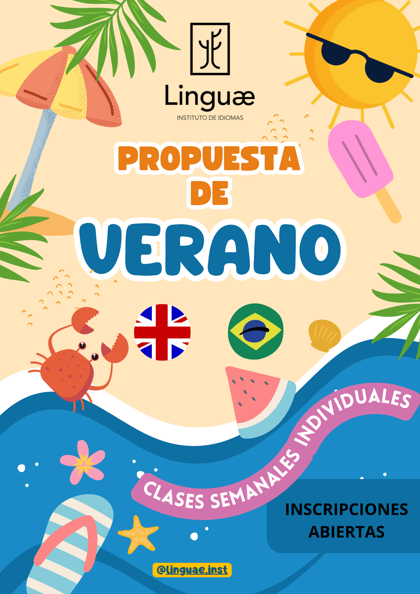 Promoción de verano - Instituto Linguæ - Cursos intensivos de idiomas